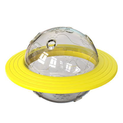Treating Training Dog Toys Interactive Planet Treat Puppy Plaything Multifunctional Food Dispensing ABS Pet Toys for Big Cat Dog