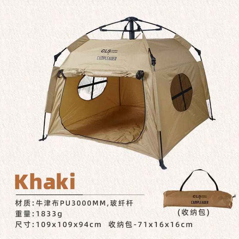 Pet tent fully automatic folding cat dog house portable car large dog rain and sun protection portable tent