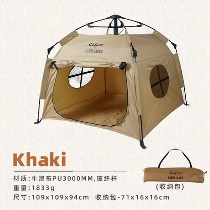 Pet tent fully automatic folding cat dog house portable car large dog rain and sun protection portable tent