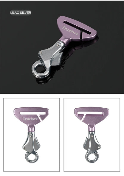 Truelove Pet All Car Seat Belt Safety Buckle with Collar or Harness High-quality Lightweight Aluminium Alloy Portable TLM1993