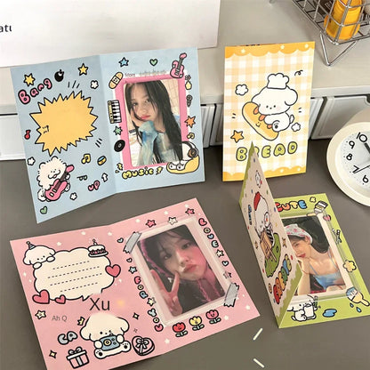 20 Pcs Cute Dog Folding Card Packaging Material Card Shipping Message Card Gift Packaging Greeting Card