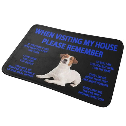 Beagle Dog Doormat Non-Slip Kitchen Bath Mat Living Room Door Floor Entrance Carpet Rug