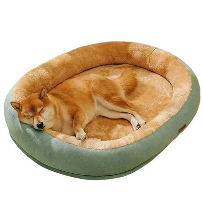 Winter Warm Small Dog Kennel Sleeping Puppy Cushion Cat Supplies  Accessories Washable Calming Sofa Cat Dog Pet Bed