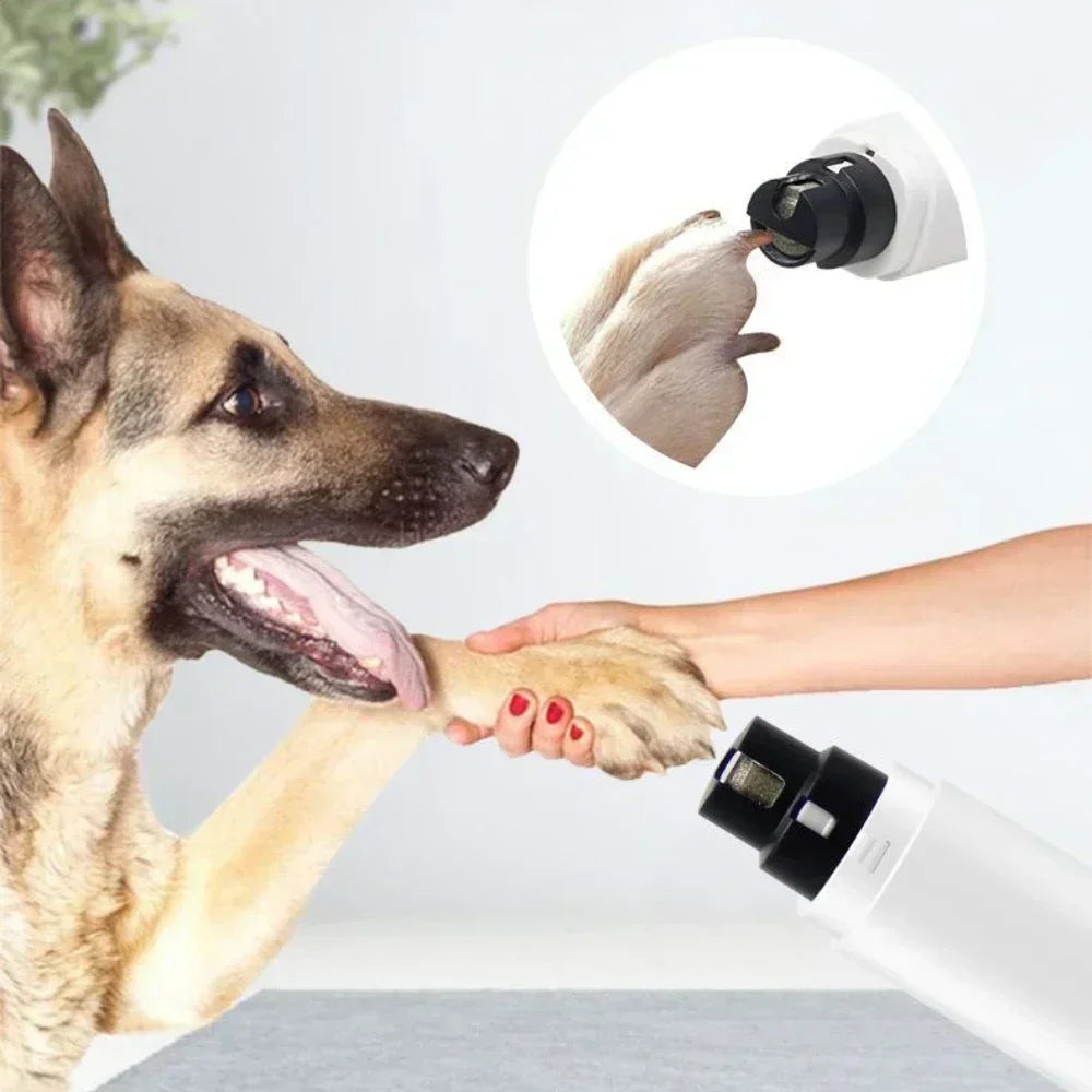 Electric Pet Nail Clipper USB Charging for Dogs Cats Portable Safe Nail Grinder for Small Medium Large Puppies  Kittens Grooming