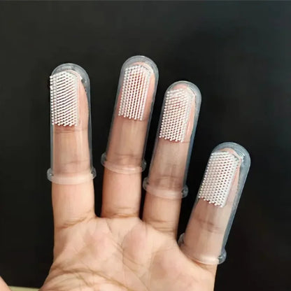 16pcs, Ultra-Soft Silicone Toothbrush for Dogs & Cats - Best for Dental Health,Gentle on Teeth & Gums,Easy To Use,Dog Toothbrus