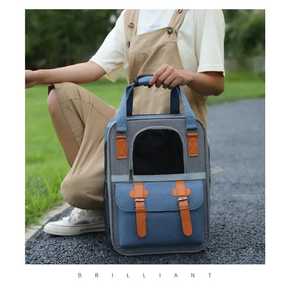 dog accessories Dog bed Backpack for dog Chihuahua French Bulldog Poodle ventilate Small dog carrying backpack Cat backpack