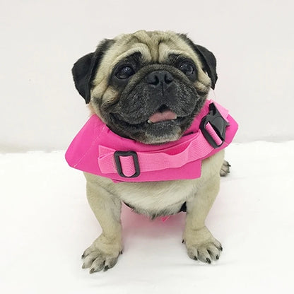 Dog Life Jacket Pet Safety Clothes Swimming Vest Harness Preserver Summer Mermaid Shark Style