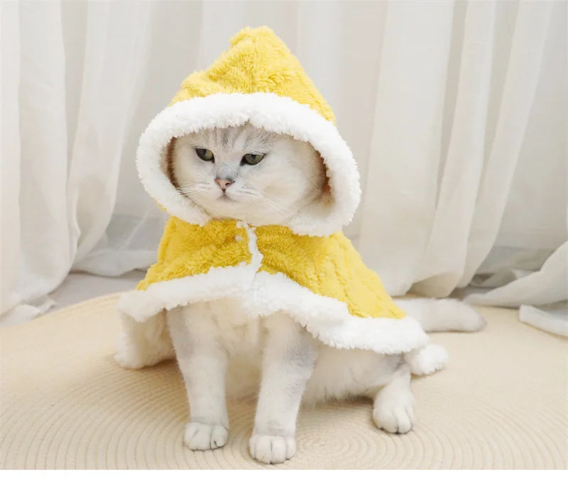 Tafu Velvet Autumn Winter Warm Pet Dog Blanket Soft Thicken Wearable Cat Blanket Flannel Fleece Comfortable Sleeping Blankets