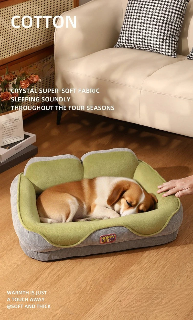 1PC Crystal Super Soft Corduroy Pet Products Cushions  Accessories Dog All Houses Supplies Things Accessory House Beds/cama Gato