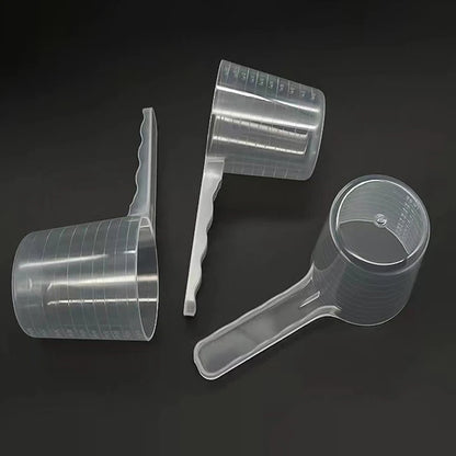 1/3Pc 100ml Transparent Pet Measuring Spoon With Scale Dog Cat Feeding Shovel Tableware Pet Supplies Milk Powder Seasoning Scoop