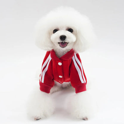 Pet Clothes for Dogs and Cats 4-Leg Hoodie Coat Pet Vest Puppy Clothes Print Design Apparel 5 Sizes Dog Clothes Dog Accessories