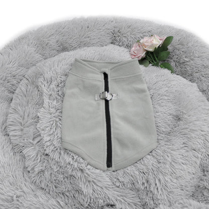 Dog Fleece Clothes Winter Warm Soft Puppy Vest Pet Coats for Small Medium Dogs Outfit French Bulldog Jacket Chihuahua Costumes