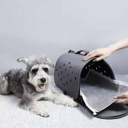 the BAMBOO PUPPY PADS - Eco-Friendly Bamboo Charcoal Puppy Pads- 20/40/50/100PCS Quick-Dry Absorbent Disposable Dog Diapers for Training & Clean Comfort