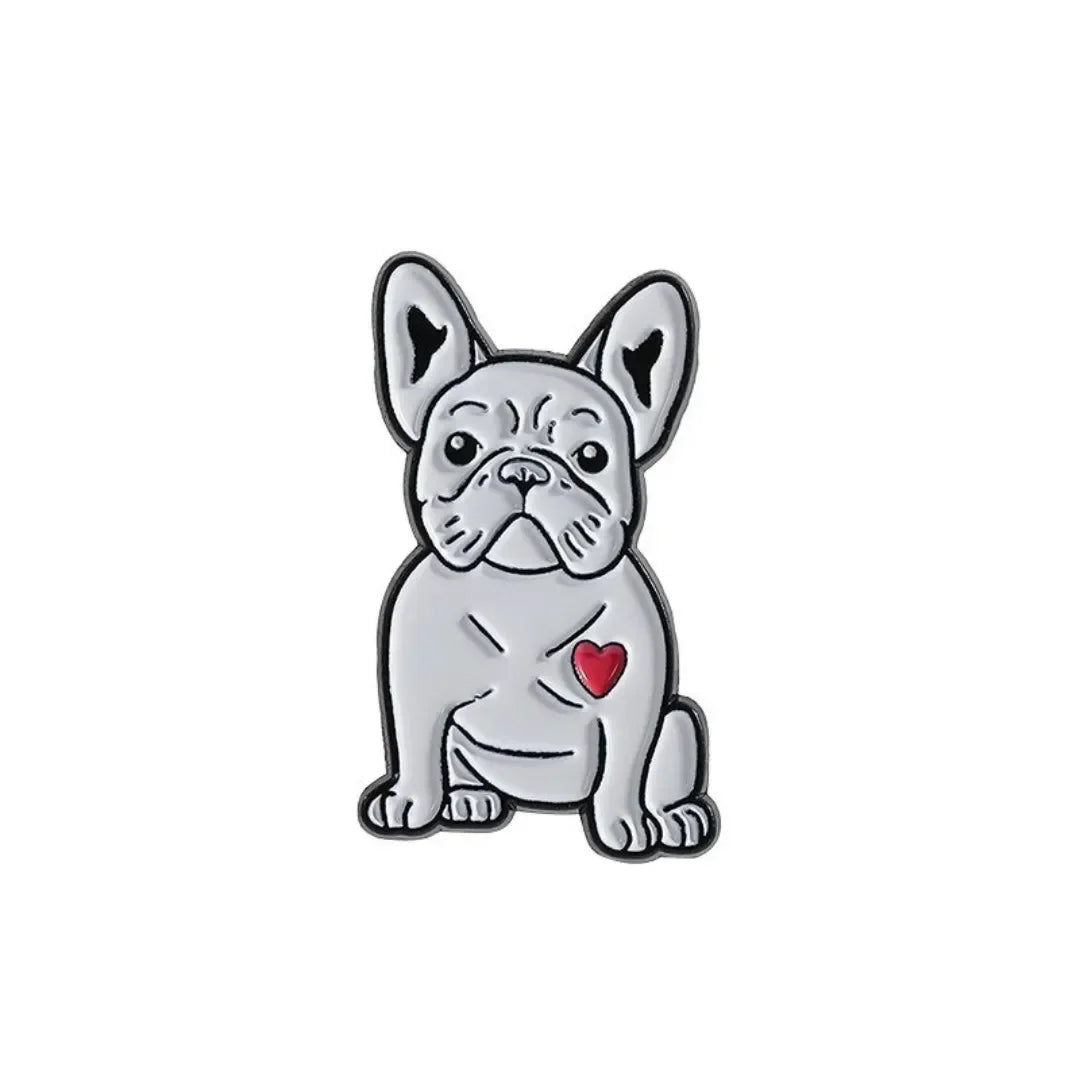 Cartoon Dog Enamel Pins Pet Brooch Cartoon Lapel Metal Alloy Animal  Badge on Backpack Jewelry Decoration Gift Custom Wholesale