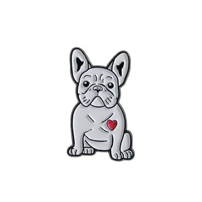 Cartoon Dog Enamel Pins Pet Brooch Cartoon Lapel Metal Alloy Animal  Badge on Backpack Jewelry Decoration Gift Custom Wholesale