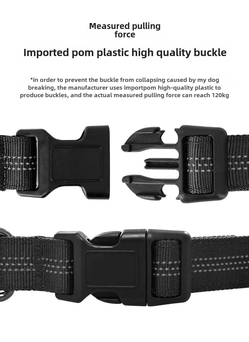 the FINDMYPAWS AIRTAG COLLAR - Dog Collar Reflective Waterproof Transparent Cover Airtag Locator Anti-Loss Pet Collar