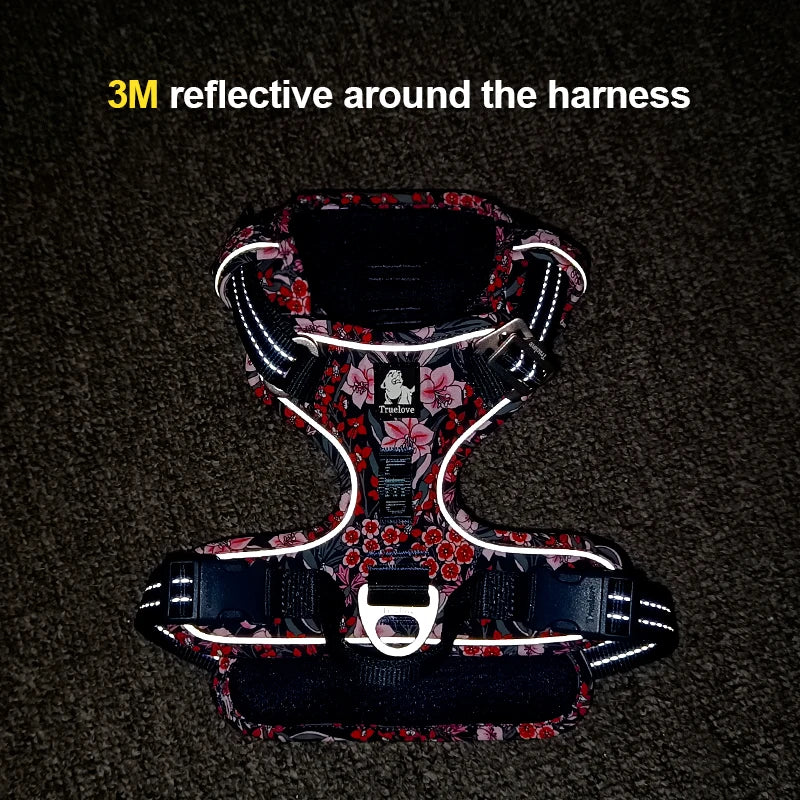 Truelove Pet Harnesses Durable Update Codura Fabric Nylon Aluminum Accessories Dog Harnesses Manufacturers TLH5656