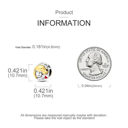 Dog Pet Charms 925 Silver Doggy Paw French Bulldog Bones Beads fit Original Bracelet DIY Fine Jewelry