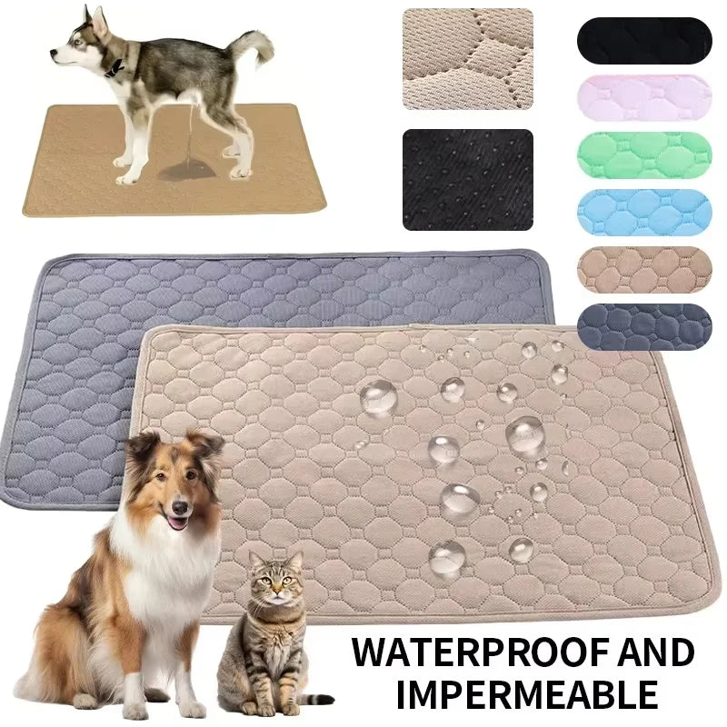 the ANTI-SLIP PET PAD - Dog Urine Pads, Washable Reusable Anti-Slip Pet Pee Pad, Puppy Training Pad, Pet Bed Urine Mat for Car Seat Cover, Pet Supplies
