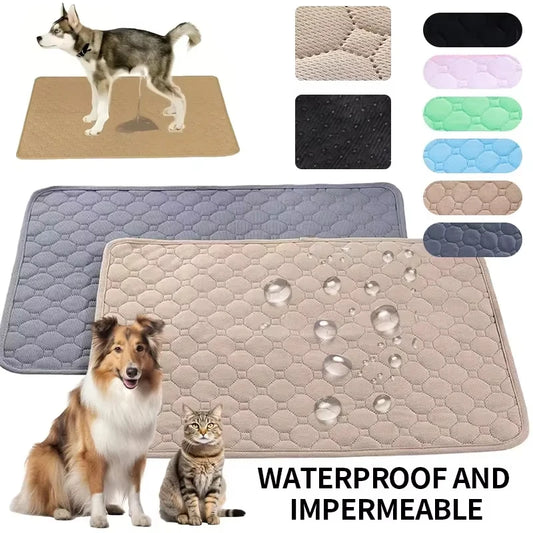 the ANTI-SLIP PET PAD - Dog Urine Pads, Washable Reusable Anti-Slip Pet Pee Pad, Puppy Training Pad, Pet Bed Urine Mat for Car Seat Cover, Pet Supplies