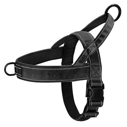 Nylon Durable Dog Harness No Pull Pet Harness with Handle Reflective Training Harness For Small Medium Large Dog German Shepherd
