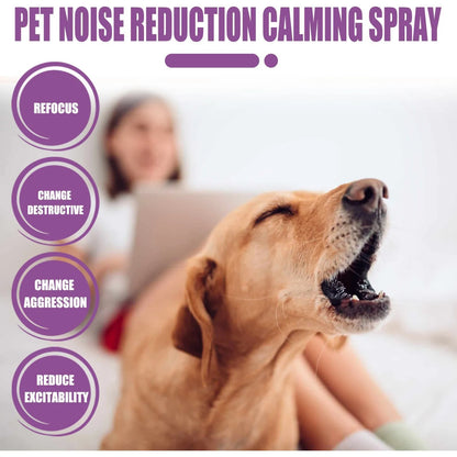 the CALMING SPRAY - 50ml Pet Relaxants, Dog Noise Reduction, Calming Spray for Barking Restless, End the Dog's Negative Behavior, Pet Health Supplies