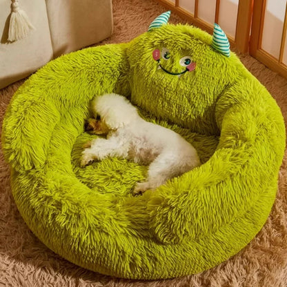 Dog Kennel Winter Warm Dog Bed Small Dogs Teddy Nest Pet Cushions Sofa Sleeping with Cat Nest Four Seasons Universal