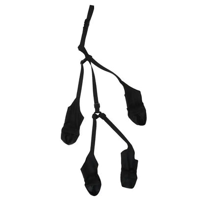 the RAINCOAT LEGGINGS - Dog Shoes, Waterproof Adjustable Dog Shoes, Anti-Slip Dog Boots, Outdoor Protective Accessories for Small and Medium Size Dogs