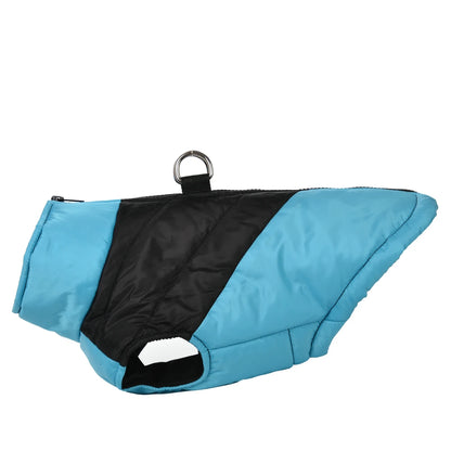 Waterproof Pet Clothes With D-ring Warm Dog Vest For Winter Outdoor Windproof Puppy Coat For Small Medium Dogs Bulldog