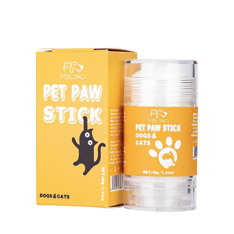 the DOG PAW BALM - Moisturizer & Protection for Dog Feet & Foot Pads - Soothe, Heals, Repairs Moisturizes Dry, Cracked & Damaged Paws and Noses