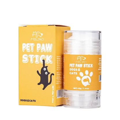 the DOG PAW BALM - Moisturizer & Protection for Dog Feet & Foot Pads - Soothe, Heals, Repairs Moisturizes Dry, Cracked & Damaged Paws and Noses