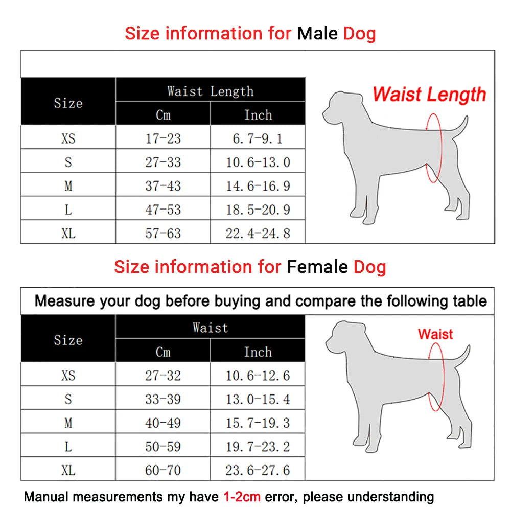 Washable Pet Diapers for Female Male Dogs Breathable Reusable Puppy Sanitary Panties Underwear Chihuahua Menstruation Pant Short