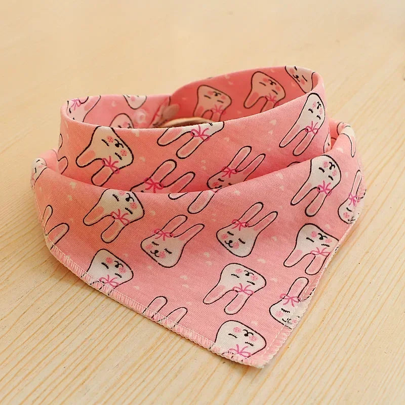 the PAWFECT PRINT PET BANDANA - 1PC Dog Bandana, Cute Soft Printing Dog Kerchief Scarf, Premium Durable Fabric Bibs, Accessories for Dog/Cat, Christmas Pet Dress Up
