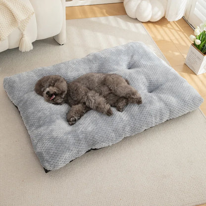 New Autumn  Winter High-End Pet Mat Dog Mat Long Plush Winter Warm Pet Mat Dog Bed Comfortable Cat House Dog House Pet House Mat