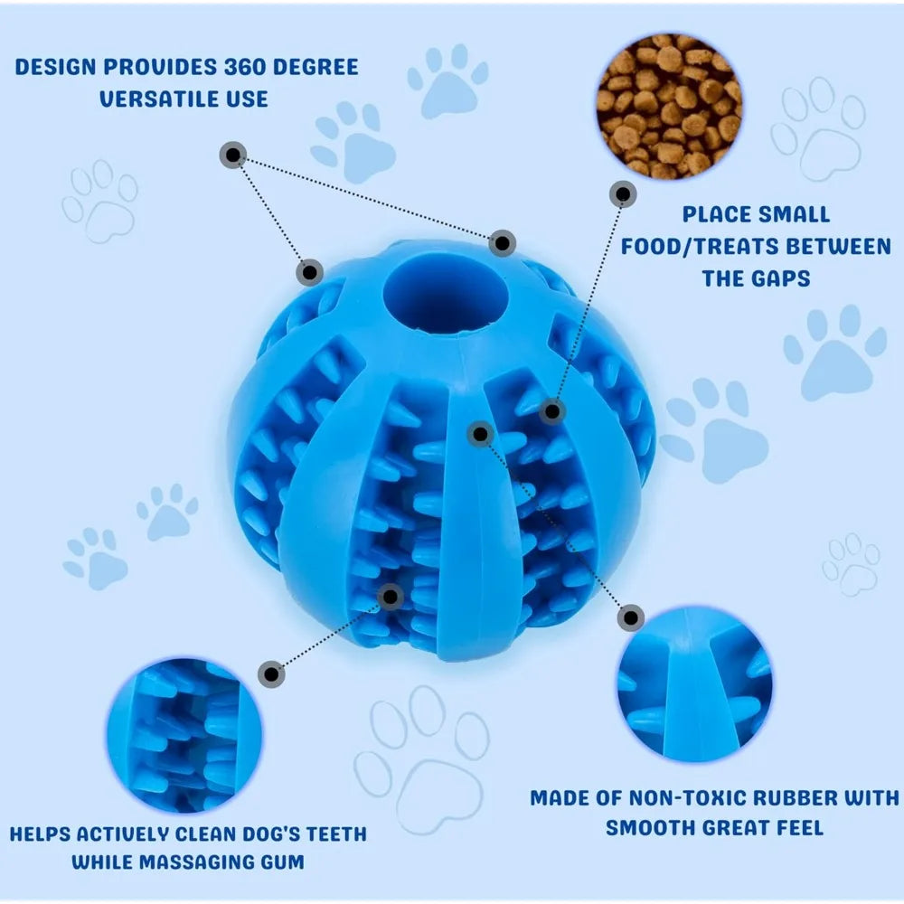 Dog Rope Ball Bite Resistance Training Ball with Rope Interesting Puzzle Teething Toy for Molar Teeth Cleaning Boredom Relieving
