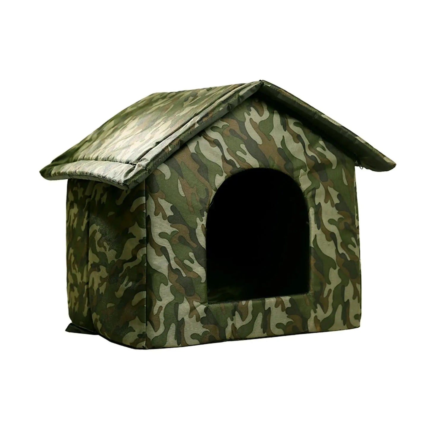 the STRAY HUT - Shelter: Portable and Weatherproof Bed for Stray Cats and Dogs