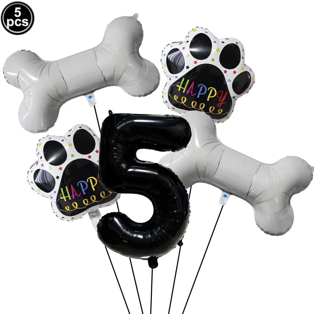 Pet Dog Cupcake Toppers Pet Dog Themed Birthday Party Supplies Dog Face Cake Toppers Puppy Theme Birthday Party Decoration