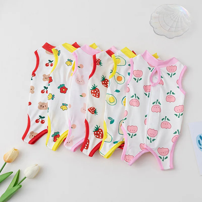 Dog Recovery Suit After Surgery for Female Male Dogs Cats, Dog Surgical Onesie for Spay Surgery, Abdominal Wound, Skin Diseases