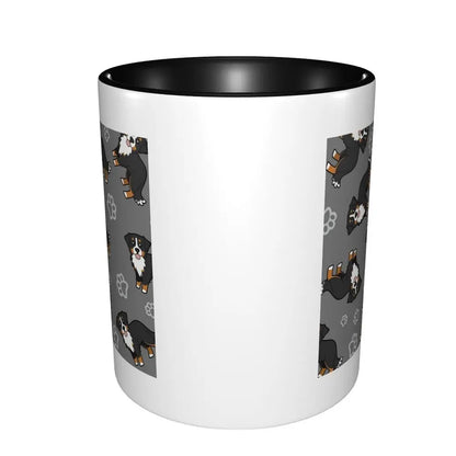 Bernese Mountain Dog Mug Funny Ceramic Coffee Cups Tea Mugs Milk Cup Drinkware Gifts for Woman Man