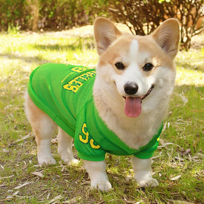 Summer Pet Dog Cooling Vest Fashion Soft Clothing Summer Casual Shirts Small Medium Large Dogs Puppy French Bulldog Pet Clothes