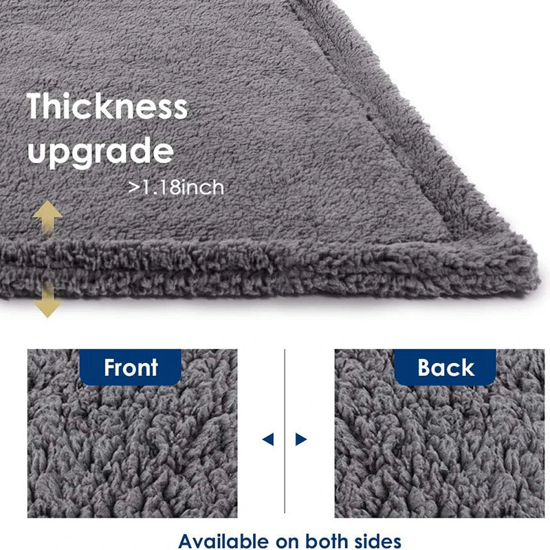 Pet Blanket Shu Cotton Velvet Dog Cat Blanket Mat Pet Supplies