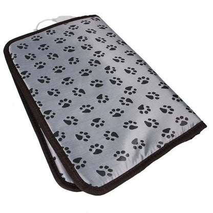 Pet Heated Mat Dog Temperature Adjustable Dog Heating Pad Waterproof Electric Heating Pad 3,9 Gears Timer Dog Sleeping Supplies