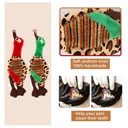 Interactive Flirt Pole Toy Puppy Wand Rope to Chases and Tug of War Durable Teaser Wand with Nylon Rope Tether Lure Toy for Dogs