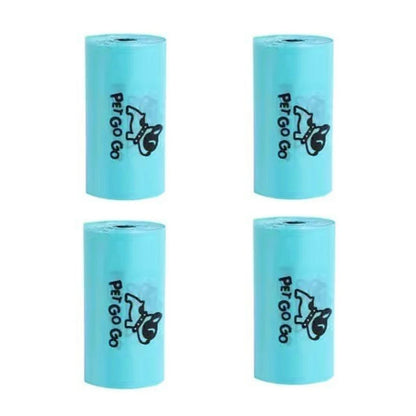 the GLOWCLEAN BAG DISPENSER - Pet Dog Poop Bag Dispenser with Hanging Hook Portable Travel Garbage Bags, Pink Dog Poop Pet Cleaning Equipped with LED Lighting