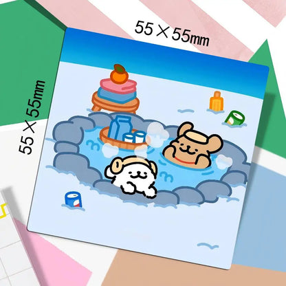 Cute Line Puppies Maltese &Golden Pattern Refrigerator Magnets Personalized Photo Refrigerator Magnets Photo