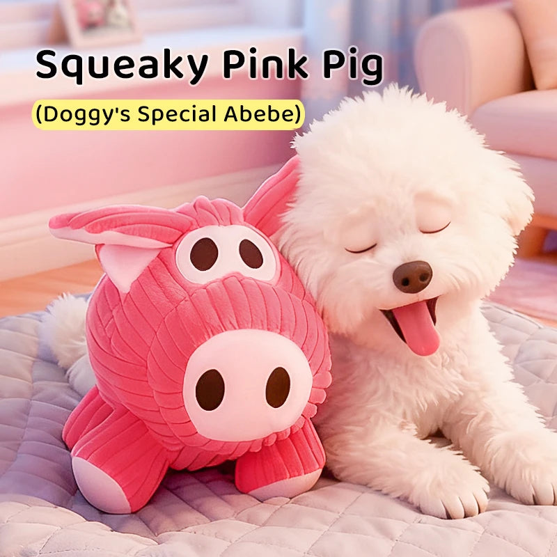 HOOPET Plush Squeaky Dog Toys with Crackling Paper Sound, Chew Resistant Soft Puppy Chew Toys for Boredom Relief