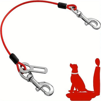 1Pc Chew-Proof Dog Car Harness Durable,Comfy & Secure Seat Belt for Small/Medium Dogs-A Pet Travel Essential