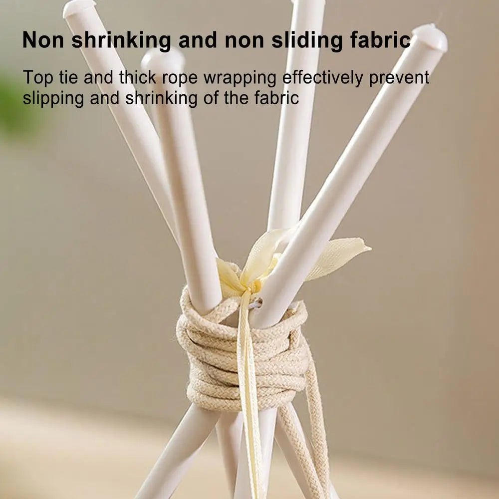 the GOOD BUDDY TEEPEE - Portable Pet Playpen, Breathable Mesh Foldable Dog Tent, Stable Structure Pet Teepee, Machine Washable Portable Indoor Doghouse