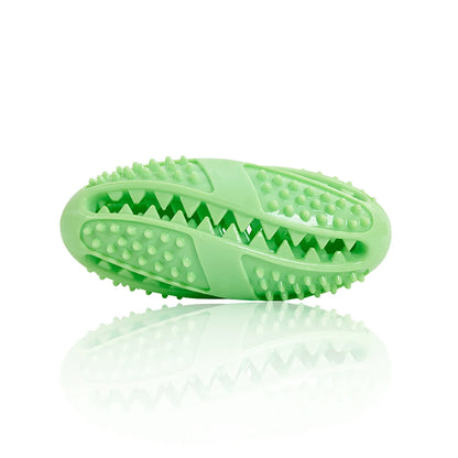 Pet Dog Toys Dog Interactive Natural Rubber Ball Puppy Chew Toy Food Dispenser Ball Bite-Resistant Clean Teeth Pet Playing Balls