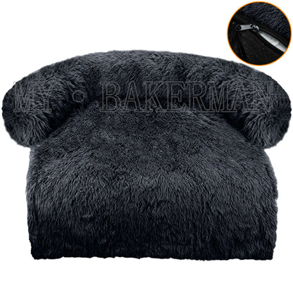 Washable blanket Sofa cover Large dog bed Sofa plush dog pet House sofa cushion plush warm kennel pet cat puppy cushion